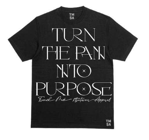 "Pain 2 Purpose" Tee White Edition