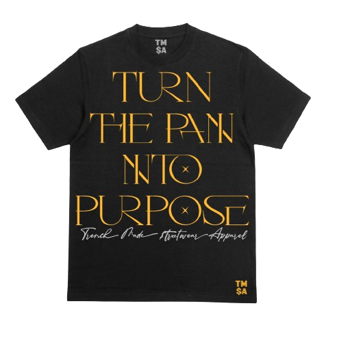 "Pain 2 Purpose" Tee Orange Edition