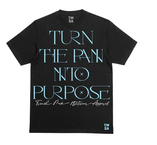 "Pain 2 Purpose" Baby Blue Edition